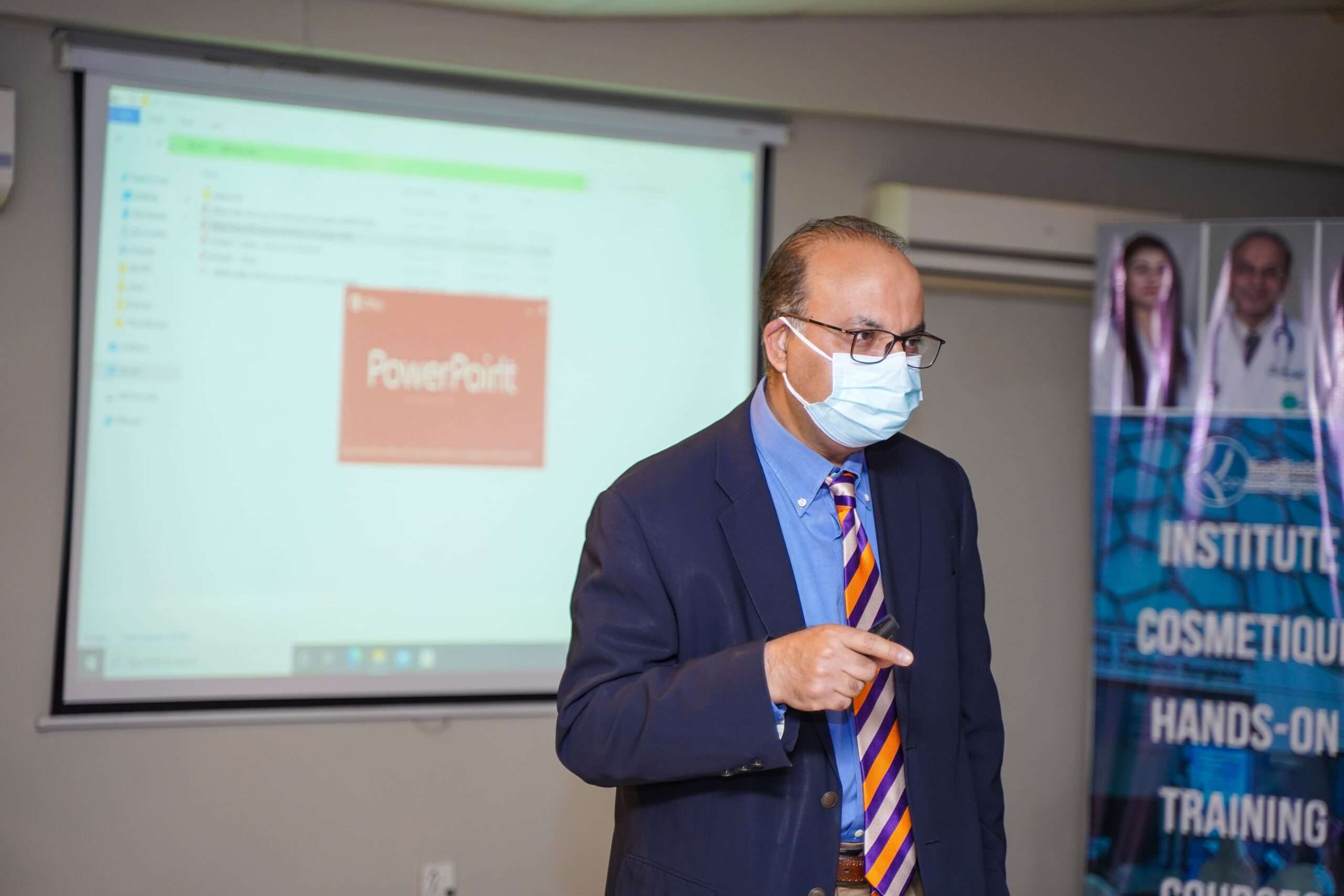 Prof. Dr. Azim Jahangir Khan at Cosmetique